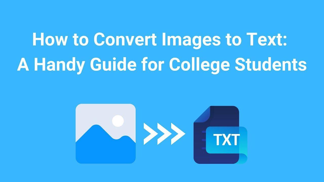 Images to Text