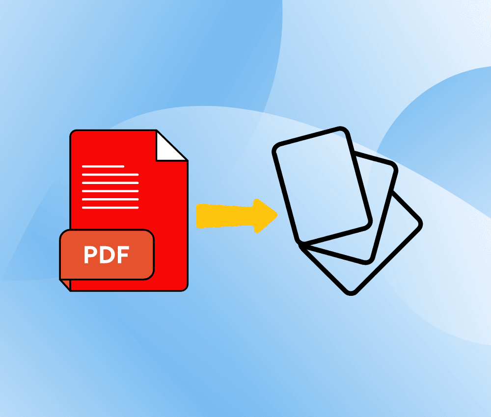 PDF to Flashcards image