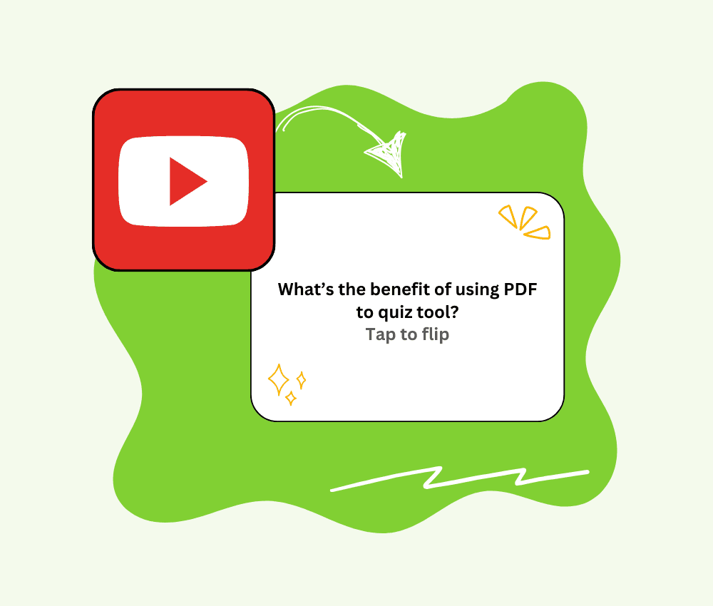 Turn YouTube videos into interactive flashcards feature image