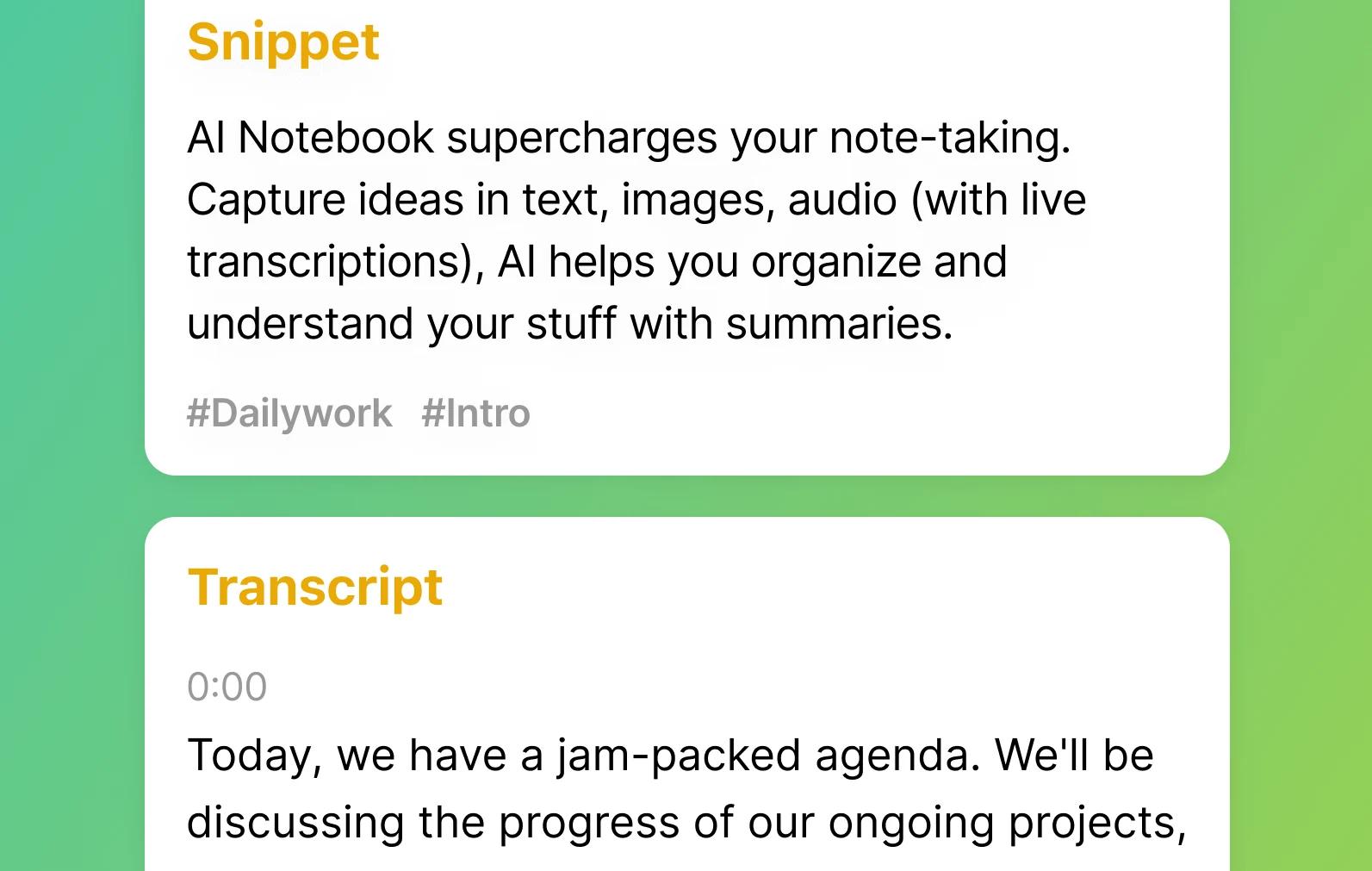 AI-Powered Audio to Text Conversion with Smart Summarization